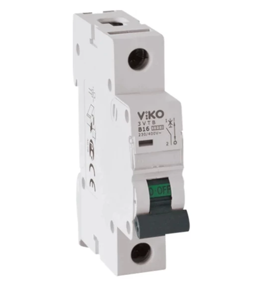 VİKO 1X63A W-OTOMAT B 3kA Monofaze Tek Fazlı W Otomat Sigorta