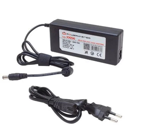 POWERMASTER 48V 1A PLASTİK KASA ADAPTÖR 5.5MM X 2.5MM