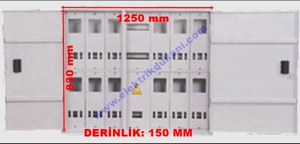 MERT 1014 S.A. 14 MONOFAZE T.M.Ş Lİ PANO - 2