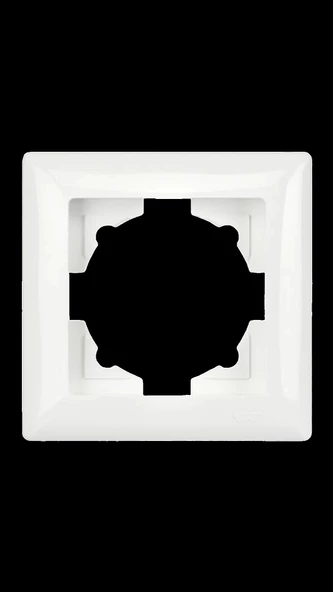 GÜNSAN Visage BEYAZ Tekli Çerçeve