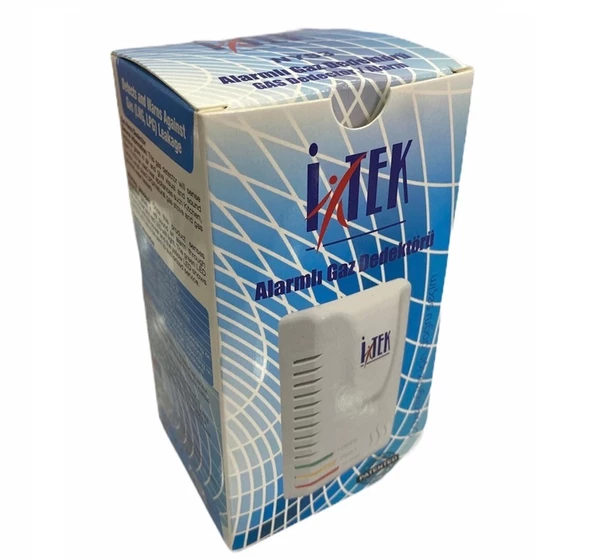 ENDER İtek Doğal Gaz Kaçak Algılama Alarm Cihazı (Doğalgaz Dedektörü) Emniyet Valf Kontaklı