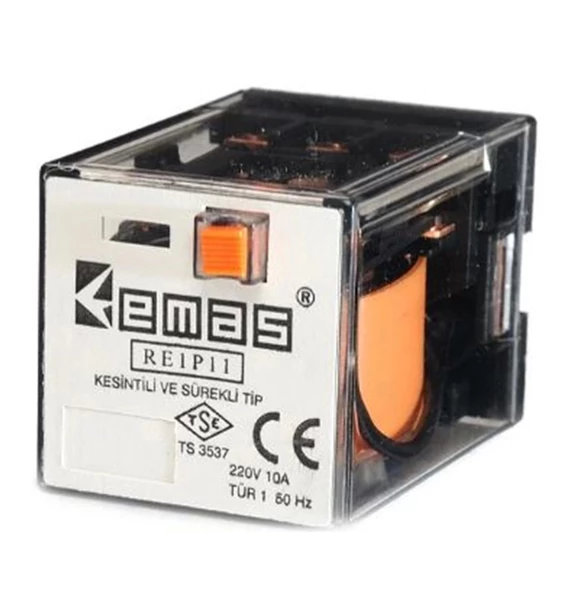 EMAS 11 PİNLİ ENDÜSTRİYEL ROLE 12V AC