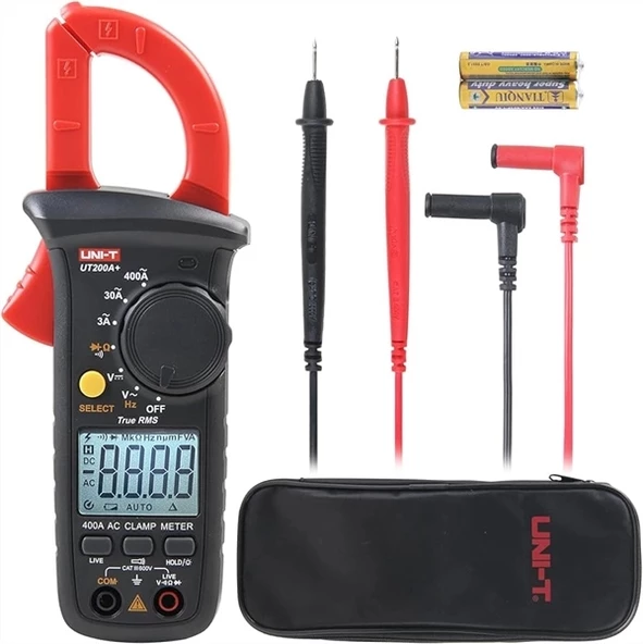 UNI-T Pense Ampermetre Dijital Ölçü Aleti 400A - 2