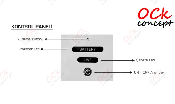 Cuppon Sm- 1100 Kepenk Güç Kaynağı Ups ve 2 Adet Kumanda Hediyeli (Tek Çıkışlıdır ) - 2