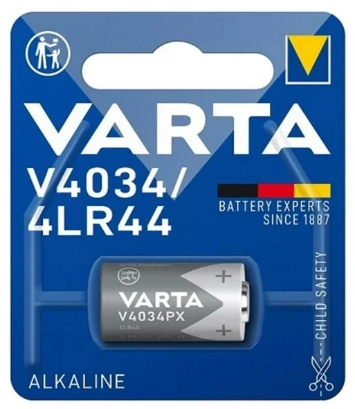 VARTA 4LR44 476A 6V Yüksek Voltaj Sipesifik Pil (Köpek Tasması Pil)