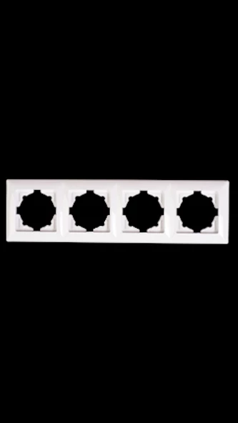 GÜNSAN VİSAGE BEYAZ DÖRTLÜ ÇERÇEVE