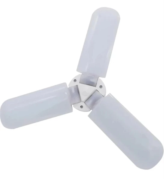 GENEL 36W Pervane Led Ampul 3 Kanatlı E-27 6400K Beyaz
