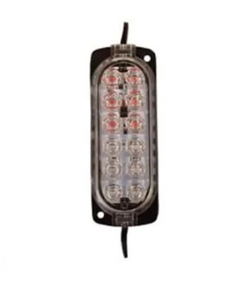 12v 2.4w ANİMASYONLU ÇAKAR KIRMIZI-MAVİ Led Dış Ortam IP67