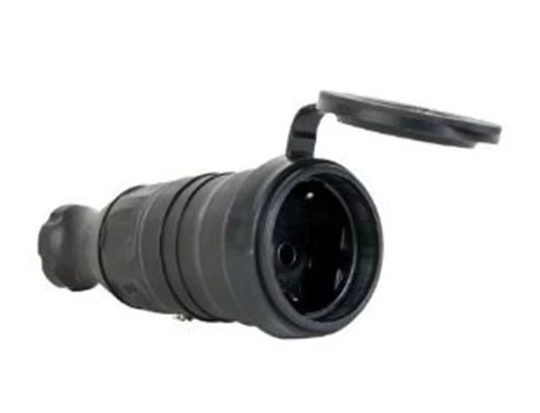 KONZA KAUÇUK SEYYAR 1X16 UZATMA PRİZ