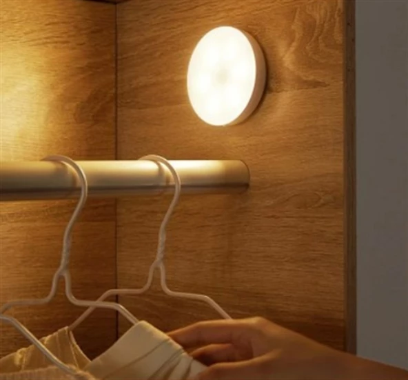 CATA Sensörlü Seyyar Led Kabin Aydınlatma USB Şarjlı 4000K (Taşınabilir Dolap ve Tezgah Aydınlatması) - 3