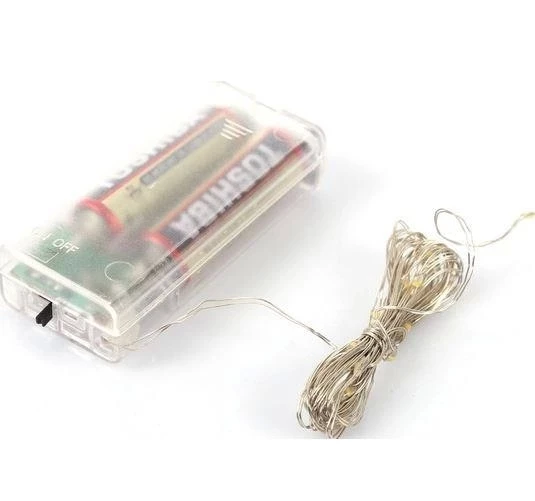 5mt Pilli Süsleme Ledi GÜNIŞIĞI Peri Led (5 Metrelik Gün Işığı Piller Hariç)