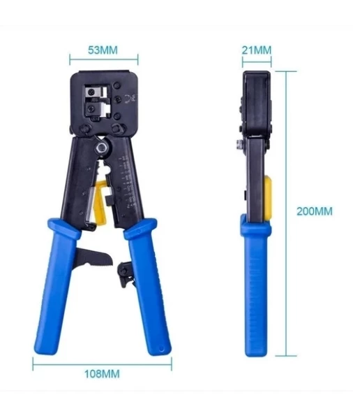 Yeni Nesil Köken Konnektör Jak Pensesi RJ45 RJ11 RJ12 Cat5 Cat6 / 4Pin-6Pin-8Pin İçin Uygundur - 2