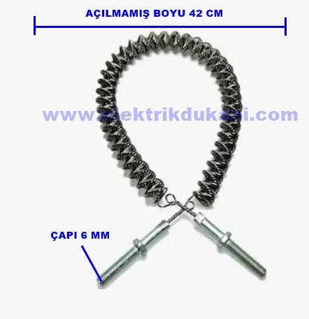 ENDER İnfrared Soba Rezistansı Teli Spirali Norm 2500W (Kaliteli) - Resim 2