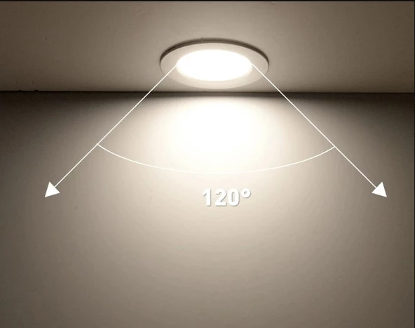 LUSTER 6W YUVARLAK LED PANEL SPOT 4000K - 2