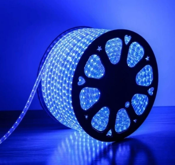 LUSTER 220V HORTUM LED MAVİ 1 METRE