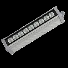 YCL WALLWASHER 9X1W 9W 30CM YEŞİL