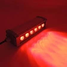 YCL WALLWASHER 6X1W 6W 20CM KIRMIZI - 2