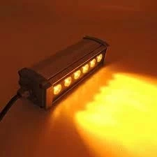 YCL WALLWASHER 18X1W 18W 50CM AMBER - 3