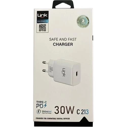 LİNKTECH ŞARJ ALETİ TYP-C 30W (KABLOSUZ) - 2