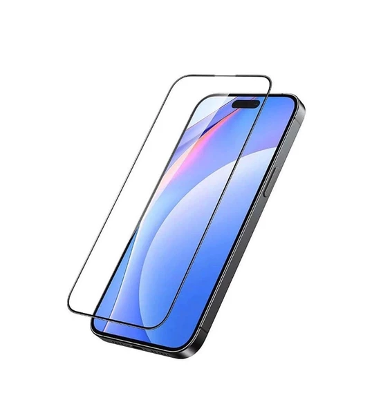 Joyroom İphone 15 Plus Uyumlu HD Full Kaplayan Premium Ekran Koruyucu Cam - Resim 4