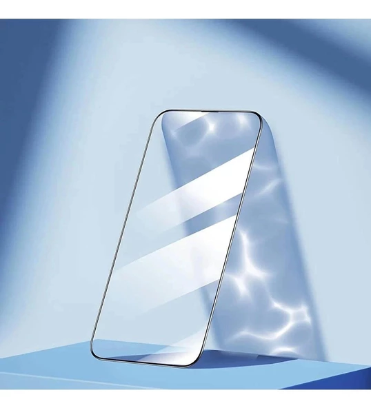 Joyroom İphone 15 Plus Uyumlu HD Full Kaplayan Premium Ekran Koruyucu Cam - Resim 5