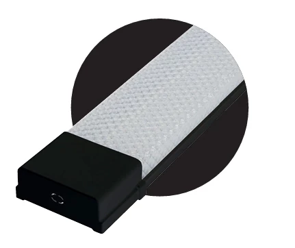 HOROZ Gama SİYAH 120cm 60w Prizma Led Bant Armatür 7000k IP20 Beyaz Işık - 3