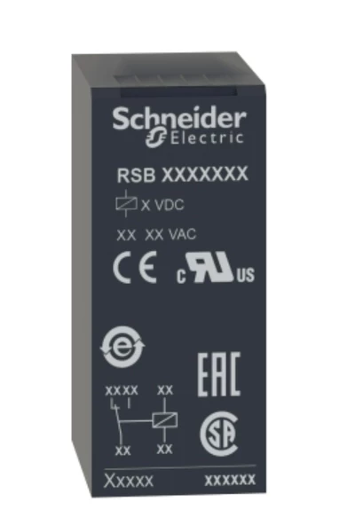 SCHNEİDER 2 Kutuplu 24V DC 8A 8 Pinli Role - 3
