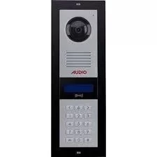 AUDIO Bus Plus 2x16 LCD Ekranlı Kameralı Mekanik Butonlu Zil Paneli Şifre + Kart Okumalı (2 Satır Ekran)