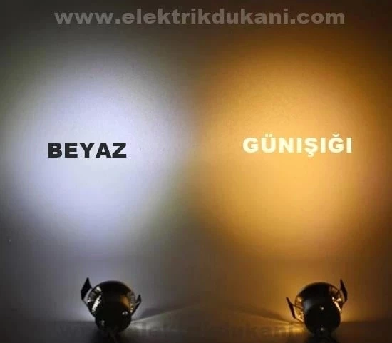 CATA 1,5 W POWER LED YILDIZ SPOT SİYAH 3500K - Resim 2