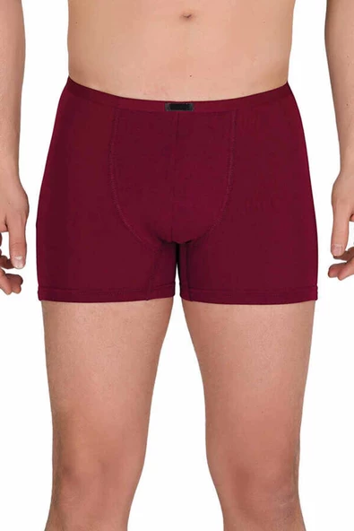 Erkek Modal Boxer Short Bordo 4488B