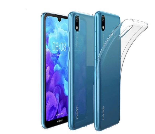 Huawei Y5 2019 Kılıf Lüx Şeffaf Silikon