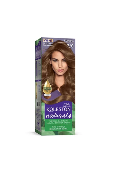 Naturals Saç Boyası Kumral 7/0