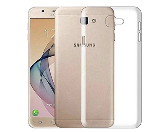 Samsung Galaxy J7 Prime Kılıf Lüx Şeffaf Silikon