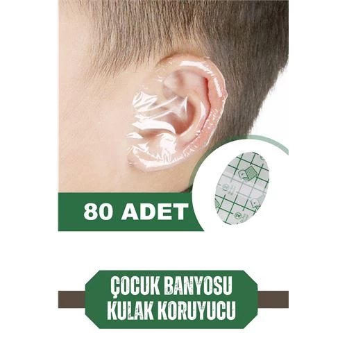 ModaCar 80 ADET Çocuk Banyo Kulak Koruyucu Su Geçirmez 718095