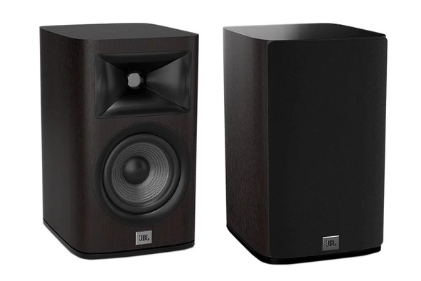 JBL Studio 630 Raf Tipi Hoparlör Çift Dark Wood - 3