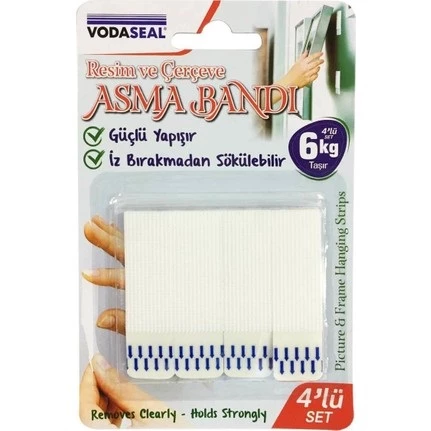 RESİM VE ÇERÇEVE ASMA BANDI 4 LÜ VODASEAL