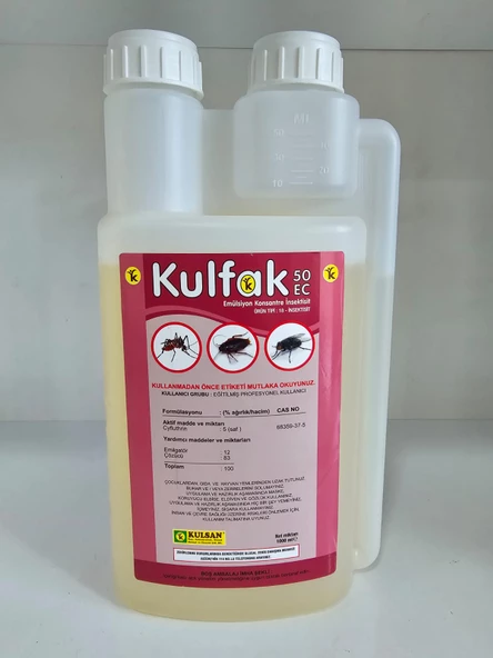 Kulfak 50 EC Kokulu Haşere Öldürücü | 1 Litre