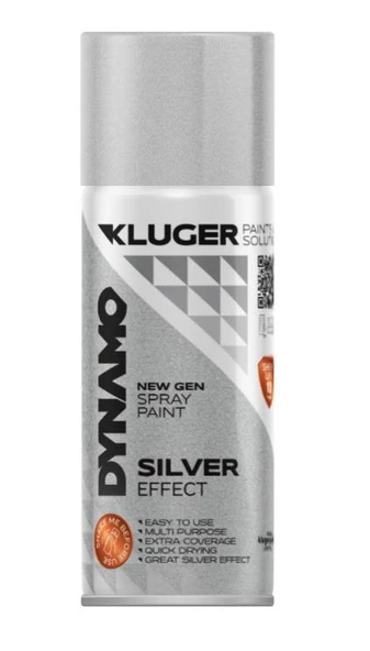 Dynamo Efekt Sprey Boya 400ml  Gümüş ürün görseli