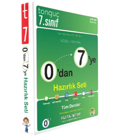 Tonguç 7.Sınıf 0 dan 7 ye Tüm Dersler Hazırlık Seti