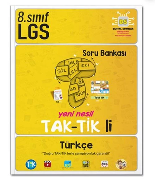Tonguç 8.Sınıf Türkçe Tak-Tikli Soru Bankası