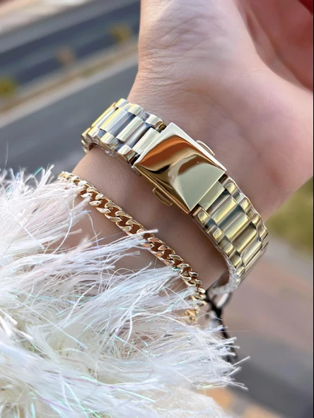 Slazenger Çelik Kordon 30 Mt Suya Dayanıklı Bileklik Hediyeli Kadın Kol Saati BSL.09.2338.4.05 - Resim 3