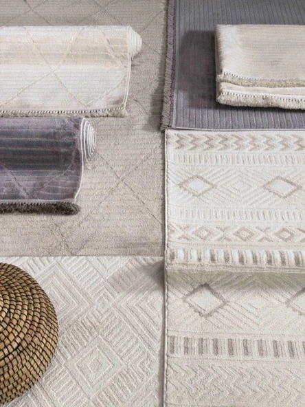 Vivaldi Halı Amor 1070 Gri Serisi Salon Oturma Yatak Odası Halısı - Resim 2