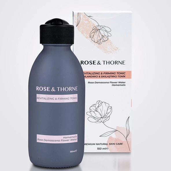 Rose Thorne Tonik 150 Ml Canlandırıcı ve Sıkalıştırıcı Makyaj Temizleme Hamamelis Gül Suyu Tonic - 2
