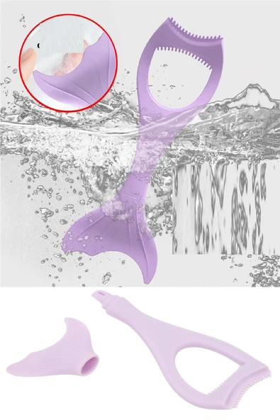 Periboia Deniz Kızı Kirpik Rimel Eyeliner Maskara Şablonu Silikon  Makyaj Uygulama Aparatı - 3