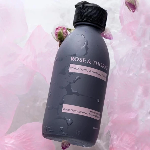 Rose Thorne Tonik 150 Ml Canlandırıcı ve Sıkalıştırıcı Makyaj Temizleme Hamamelis Gül Suyu Tonic - 3