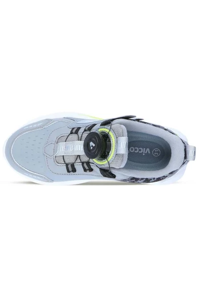 Vicco Code 346.F24K.329-18 Anatomik Taban Erkek Çocuk Spor Ayakkabı Gri 31-35 - 4