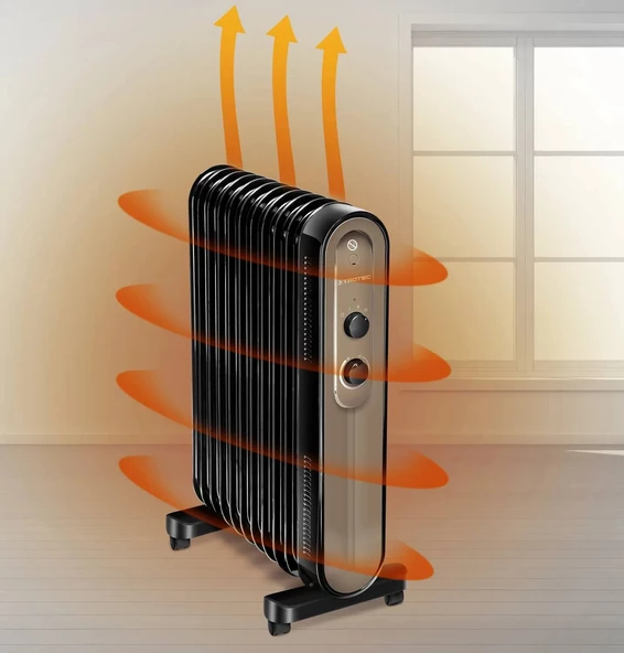 Trotec TRH 24 E Yağlı Radyatör 2200 W 11 Dilim - 10
