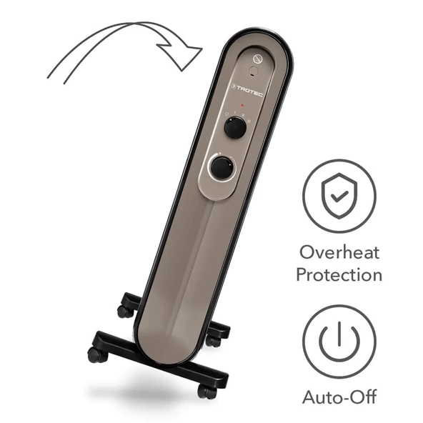 Trotec TRH 24 E Yağlı Radyatör 2200 W 11 Dilim - 4