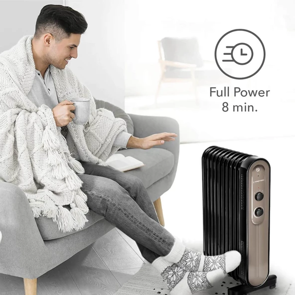 Trotec TRH 24 E Yağlı Radyatör 2200 W 11 Dilim - 7