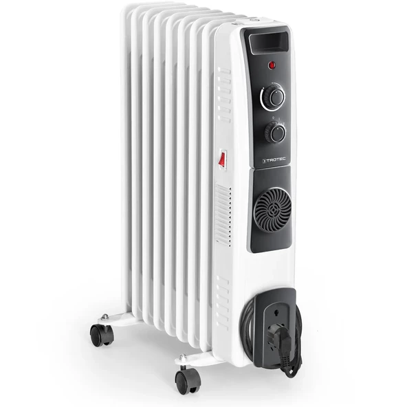 Trotec TRH 22 E Yağlı Radyatör 2400 W 9 Dilim Fanlı - 2